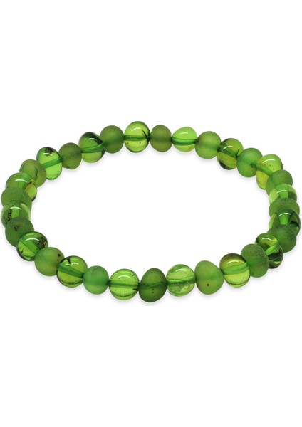 Zümrüt Yeşili Tekerlek Kesim Doğal Damla Kehribar Erkek Bileklik fiyatları