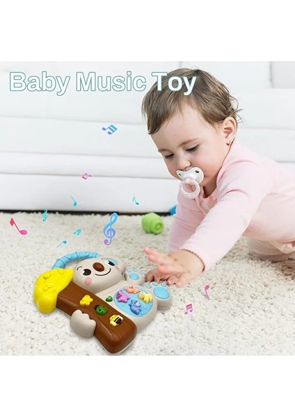Sesli Işıklı Müzikli Koala Bebek Piyanosu - Müzikli Işıklı Bebek Piano Eğitici fırsatları