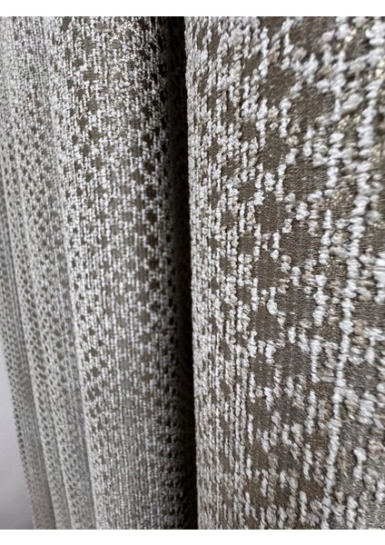 Nivemeshome 400 Diana Şönil Dokuma Vizon 1/3 Pile Fon Perde Apm indirimleri