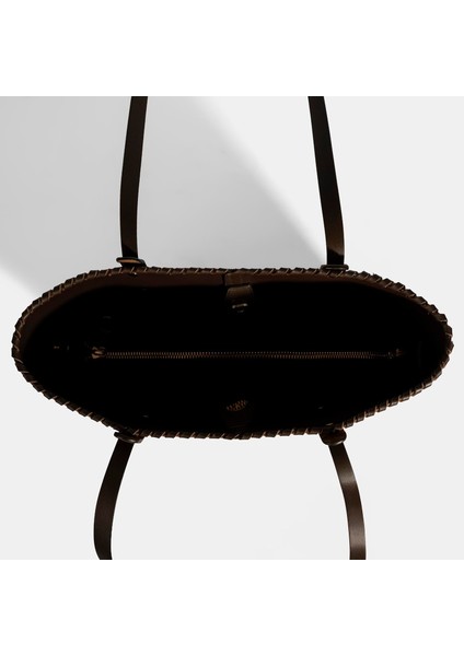 Kadın Taba Süet Deri Omuz Çantası indirimleri