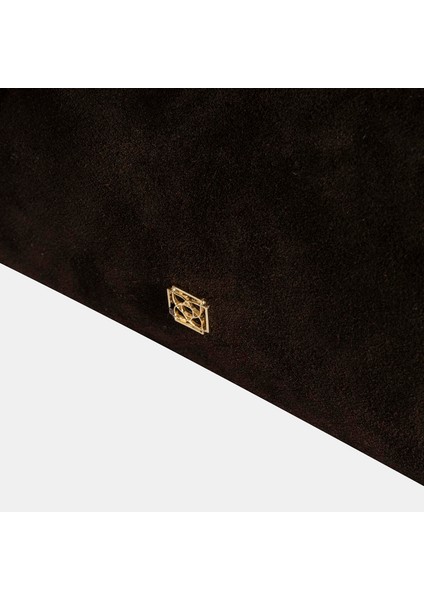 Kadın Kahve Püskül Aksesuarlı Omuz Askılı El Çantası