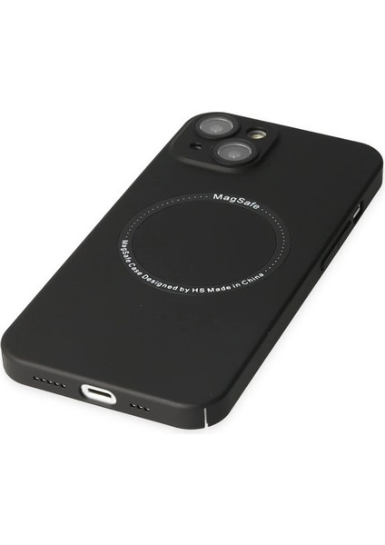 iPhone 14 Plus Kılıf Jack Magneticsafe Lens Silikon - SIYAH-(5796) fırsatları