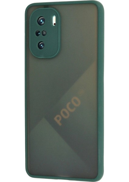 Xiaomi Poco F3 Kılıf Montreal Silikon Kapak - YEŞIL-(5796) fiyatları