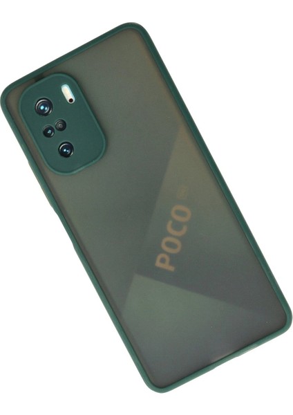 Xiaomi Poco F3 Kılıf Montreal Silikon Kapak - YEŞIL-(5796) modelleri