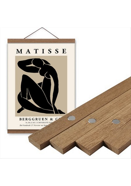 Manyetik Ahşap Resim Poster Askı Çerçeveleri Fotoğraflar Duvar Sanat Tuval Baskı Boyama Ahşap Oturma Odası Ev Dekor B-21CM (Yurt Dışından) modelleri