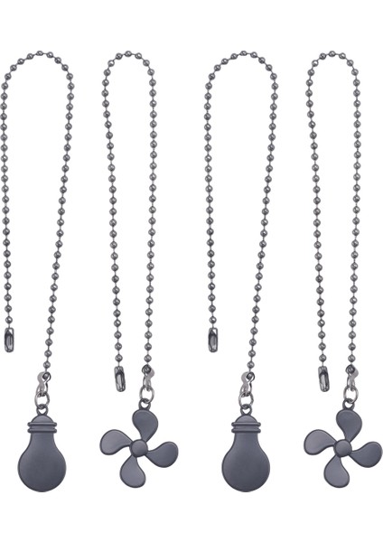 Tavan Fanı Çekme Zinciri Fan Uzantı Zinciri Fan Zinciri Dekoratif 12 Inç Tavan Fan Zinciri Genişletici Süsleme C (Yurt Dışından)