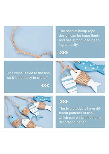 Deniz Duvar Asma Süsleme Ahşap Balık Dekor Mediterrany Tarzı Ahşap Kolye Süslemeleri Duvar Kapısı Asılı Dekor (Yurt Dışından) fırsatları