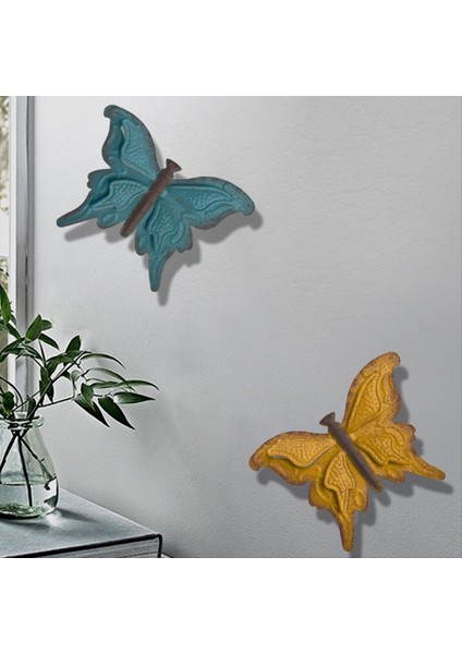 Metal Üç Boyutlu Kelebek Duvar Dekoru, Kelebek Sanat Duvar Heykeli, Kapalı Duvarlar Için Kelebek Duvar Dekoru (Yurt Dışından) fiyatları