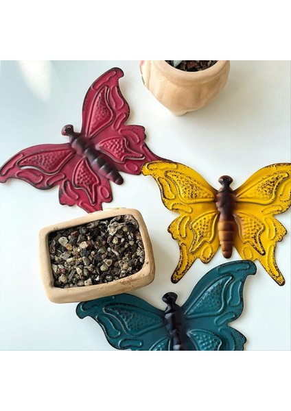 Metal Üç Boyutlu Kelebek Duvar Dekoru, Kelebek Sanat Duvar Heykeli, Kapalı Duvarlar Için Kelebek Duvar Dekoru (Yurt Dışından) fırsatları