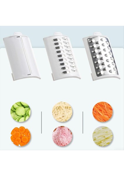 3 arada elektrikli dönen sebze dilimleyici, usb dilimleyici, otomatik kıyıcı, 3 bıçakla ezilmiş grater, sebze kesici (Yurt Dışından) modelleri