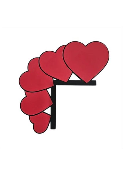 Yeni Valentine&#39;s Love Ahşap Kapı Çerçevesi Köşe Köşe Dekorasyonu Ana Sayfa Partys Scene Oturma Odası Düzeni (Yurt Dışından) indirimleri