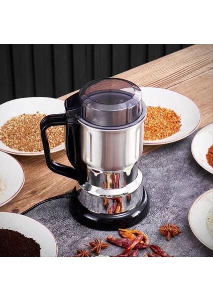 300W Paslanmaz Elektrikli Öğütücü Elektrikli Hızlı Öğütme Çok Fonksiyonlu Şok Makine Pirinç Fasulyesi Ev Blender (Yurt Dışından) fırsatları