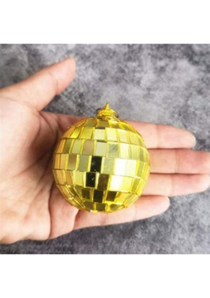 12 Parçalı Ayna Disko Topu Dekorasyonu, Parti Veya Dj Aydınlatma Efektleri, Ev Dekorasyonu, Sahne Sahne Sahne (2 Inç, Altın) (Yurt Dışından) fiyatları