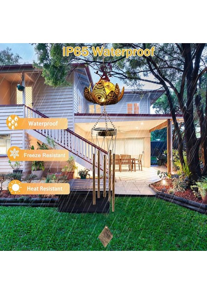 Peri Güneş Rüzgar Dışarı Için Çanlar, Tüm Anne Kadınlar Için Asılı Bahçe Hediyesi Büyükanne Kızı Karısı, Doğum Günü Hediyesi Altın (Yurt Dışından) fiyatları