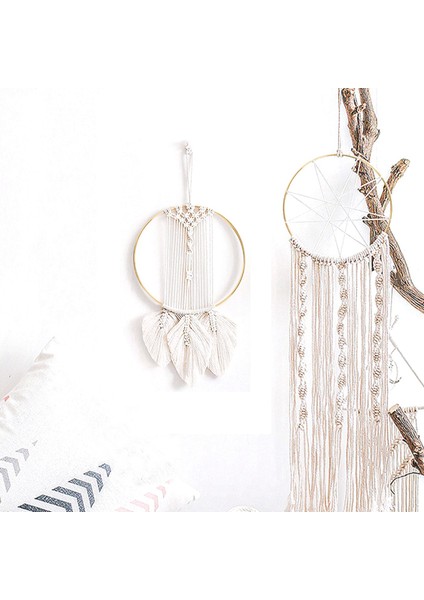 8pcs 8 Inç Rüya Catcher Yüzükler Metal Çemberler Makrome Yüzüğü El Sanatları ve Dream Catcher Malzemeleri, Altın (Yurt Dışından) indirimleri