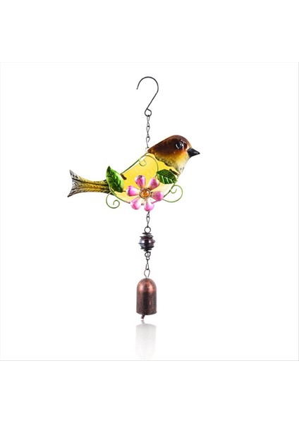 Kuş Rüzgar Çanları Dışarı Için, Rüzgar Çanını Asılı Süs, Cam Kuş Rüzgar Çanları Asılı Dekor Bahçe Arka Bahçesi C C Için (Yurt Dışından)