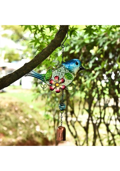 Kuş Rüzgar Çanları Dışarı Için, Rüzgar Çanını Asılı Süs, Cam Kuş Rüzgar Çanları Asılı Dekor Bahçe Arka Bahçesi C C Için (Yurt Dışından) modelleri