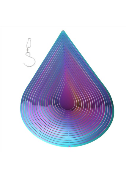 Rüzgar Çanları Asılı Dekorasyonlar Kolye Dönen Rüzgar Sandalyeleri Açık Bahçe Ev Dekor Metal Damla Rüzgar Spinner (Yurt Dışından) modelleri