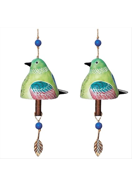 Bird Birdsong Bell Asma, Ülke Rüzgar Zil, Reçine El Sanatları Rüzgar Kolye, Avlu Ev Dekorasyonu (Yurt Dışından)