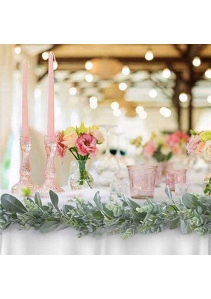 2pc Kuzular Kulak Çelenk Yeşillik ve Okaliptüs Asma/38 Inç Uzunluğunda/açık Renkli Akınlı Yapraklar/yumuşak ve Drapey Düğün (Yurt Dışından) indirimleri