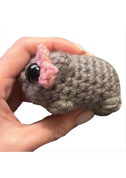 Sad Hamster, Sad Hamster Peluş, Tığ Işi Üzgün Hamster Çift Dekorasyon Hediyesi, Sevimli El Yapımı Hamster Dekorasyonu (Yurt Dışından) fiyatları