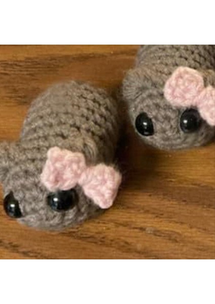 Sad Hamster, Sad Hamster Peluş, Tığ Işi Üzgün Hamster Çift Dekorasyon Hediyesi, Sevimli El Yapımı Hamster Dekorasyonu (Yurt Dışından) modelleri