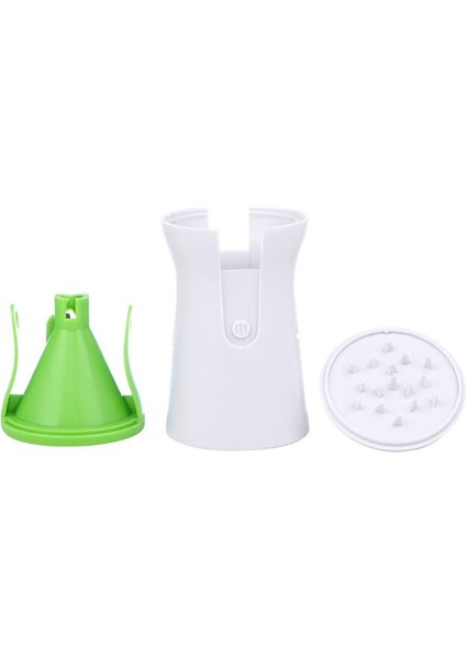 1 adet spiral huni sebze grater abs paslanmaz çelik havuç salatalık dilimleyici kıyıcı sebze spiral bıçak kesici (Yurt Dışından) indirimleri