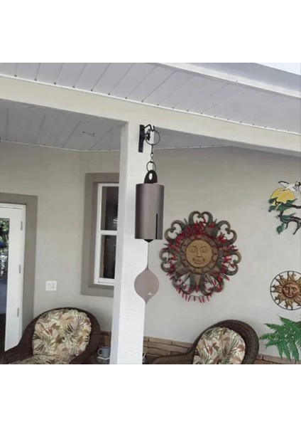 Yeni Vintage Kahraman Rüzgar Çantası Metal Rüzgar Çanları Derin Rezonans Dinginity Çan Açık Ev Bahçesi (Yurt Dışından) fiyatları
