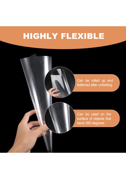 20PCS Mylar Sabet Sayfaları Temizle 12 Inç Boş Şablon Malzeme, Uyumlu ve Siluet Kesme Için (Yurt Dışından) indirimleri