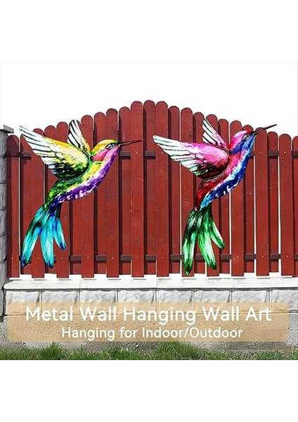 4 Paket Metal Kuş Duvar Sanat Dekoru, Metal Kuşlar Heykel, Dış Hava, Veranda, Bahçe Çit, Arka Bahçe Dekoru (Yurt Dışından) modelleri