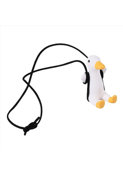 Sallanan Ördek Asma Süs, Araba Dikiz Aynası Çanta, Salıncak Ördek Dekoru, Salıncak Ördek, Tip A&#39;da Sevimli Salıncak Ördek (Yurt Dışından)