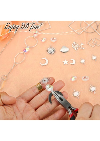 200 Adet Kristal Suncatcher, Kristalli Güneş Yakalayıcılar, Yetişkinler Için Zanaat Kitleri, Gökkuşağı Üreticisi, Prizma, Kolye Gümüş (Yurt Dışından) modelleri