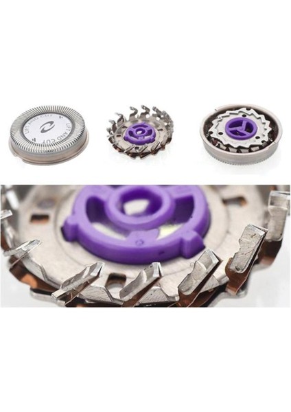 6pcs HQ56 Yedek Kafa Jilet Bıçağı Philips Shaver Hq3 Hq4 HQ55 HQ56 HQ56 HQ6900 HQ6868 HQ5812 HQ6874 Jil (Yurt Dışından) fırsatları