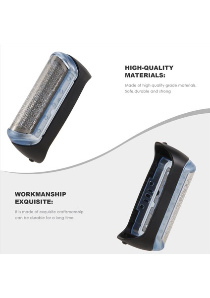 1 Adet Elektrik Örgü Dayanıklı Tıraş Makinesi Folyo Baş Parçaları Braun 10B/20B Model 180 190 170 1775 1735 (Yurt Dışından) indirimleri