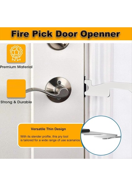 3 adet çok amaçlı yay çelik yangın söndürme aracı kapı açıcı kiti, yangın seçme kapısı openner, ilk müdahale ekipleri için (Yurt Dışından) fiyatları