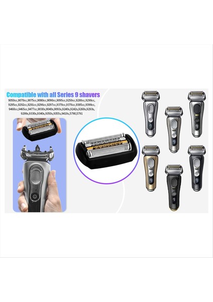 92S Yedek Tıraş Alın Braun 9 Serisi Folyo Tıraş Alınır 9040&#39;LAR, 9080CC, 9093S, 9095CC, 9240&#39;LAR, 9242S, 9260&#39;LAR, 9280CC, 9280CC (Yurt Dışından) fiyatları
