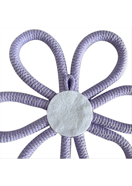 Boho Dekor Papatya Çiçek Dokuma Makro Duvar Asma Halat El Yapımı Dokuma Duvar Süsleme Kız Odası Çiçek Asma Kolye A (Yurt Dışından) indirimleri