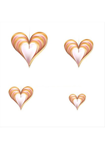 Sevgililer Günü, Doğum Günü, Düğün Dekoru, 3D Aşk Kolye, Asılı Dekorasyon, Atmosfer Sahnesi, Dükkan Penceresi Düzeni-A (Yurt Dışından)