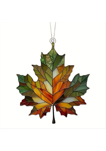 Akçaağaç Yaprağı Sonbahar Dekorasyonları, Sonbahar Yaprağı Duvar Dekor Akçaağaç Yaprağı Boyalı Akrilik Pencere Asma (Yurt Dışından) indirimleri