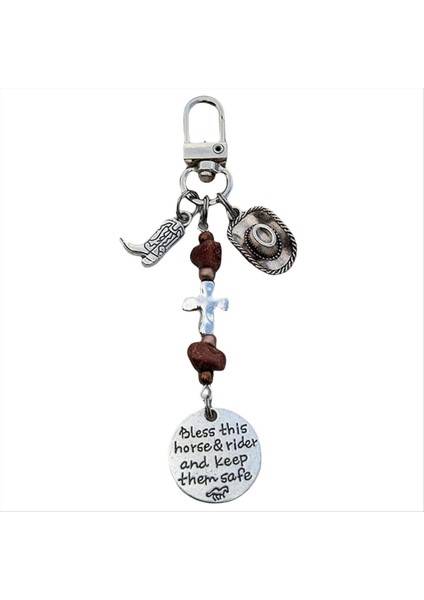 Eyer ve Dizgin Cazibesi Klip, Eyer ve Dizgin Cazibesi Klips, Deri Eyer Ipi Klips, Nimet Dekorasyon B (Yurt Dışından)