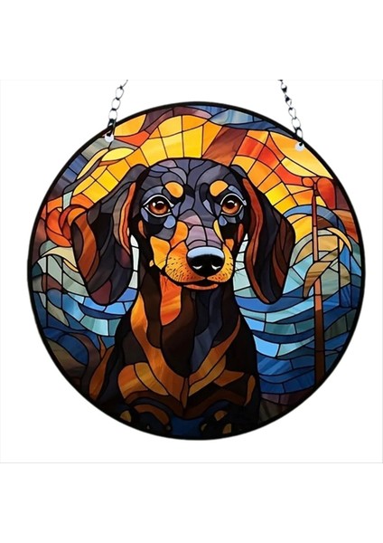 Renkli Cam Asılı Güneş Yakalayıcı, Oda Ev Dekorasyonu Için Uygun, Yeni Ev Açılış Hediyesi, Bir (Yurt Dışından)