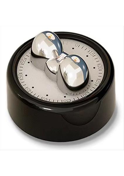 Mini görsel mutfak zamanlayıcı manyetik mekanik zamanlayıcı mutfak geri sayım pişirme pişirme çalar saat siyah (Yurt Dışından)