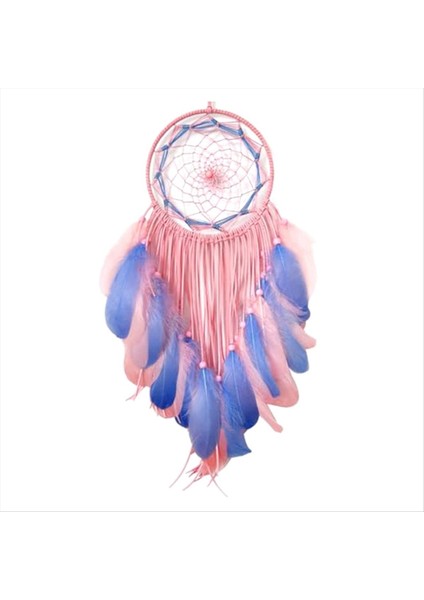 Dream Catcher El Yapımı Geleneksel Renkli Tüy Rüya Kağıdı, Decor-B Için Ev Duvar Dekorasyon Zanaat Süsü Asılı (Yurt Dışından)
