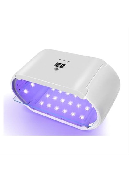 Dijital Ekran Zamanlayıcı ile Reçine Iki Taraflı Gelişmiş Uv Işığı 48 LED Uv Reçine Işığı, Katlanabilir Uv Reçine Kürleme Ab Fişi (Yurt Dışından)