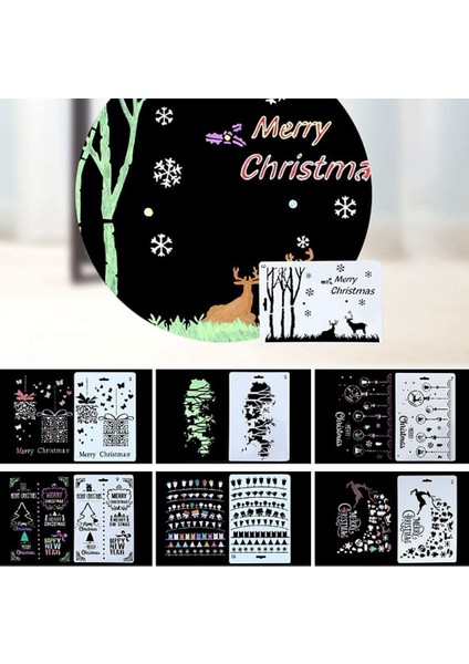 10PCS 7mil Boş Şablon Çarşafları, 12 x 12 Inç Mylar Şablon Şablon Malzemesi Cricut ve Siluet Makineleri Için (Yurt Dışından) fiyatları