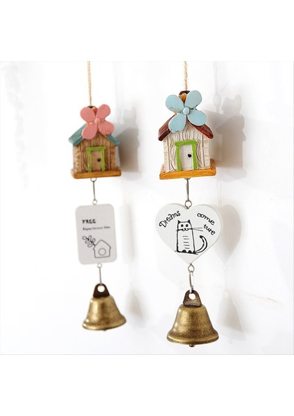 Reçine Rüzgar Çamlağı Bakır Bell El Sanatları Bahçe Ev Açık Dekor Dekor El Sanat Hediye Süsleme Araba Yatak Odası (B) (Yurt Dışından) fiyatları