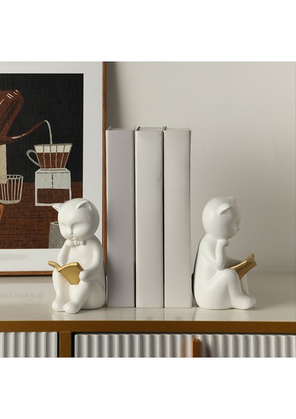 Modern ve Basit Kitaplıklar, Kitaplık Süslemeleri, Ev Dekorasyonları, Oturma Odası ve Yatak Odası Dolabı Masaüstü Süsleri (Yurt Dışından) modelleri