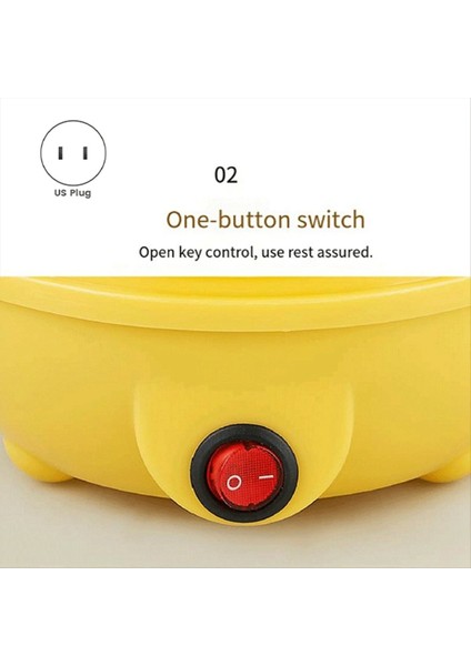 Çok işlevli yumurta ocak, yumurta buharlaştırıcısı, otomatik güç kapanı, çok işlevli yumurta buharlaştırıcısı, haşlanmış yumurta ABD fişi (Yurt Dışından) fırsatları