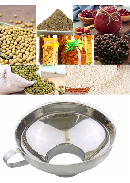 2 Adet Geniş ve Normal Kavanozlar Için Huni Set Huni Yararlı Paslanmaz Çelik Geniş Ağız Konserve Huni Fasulye Için Büyük Ağız Hunileri Sıvı Yağ Tahıl Mutfak Aletleri (Yurt Dışından) fırsatları