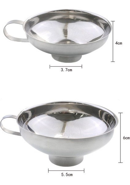 2 Adet Geniş ve Normal Kavanozlar Için Huni Set Huni Yararlı Paslanmaz Çelik Geniş Ağız Konserve Huni Fasulye Için Büyük Ağız Hunileri Sıvı Yağ Tahıl Mutfak Aletleri (Yurt Dışından) indirimleri